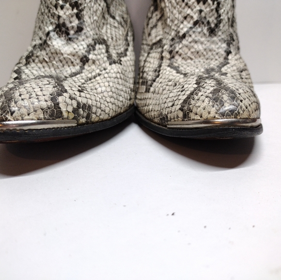 Acme Snakeskin Boots 6.5 - Picture 2 of 11